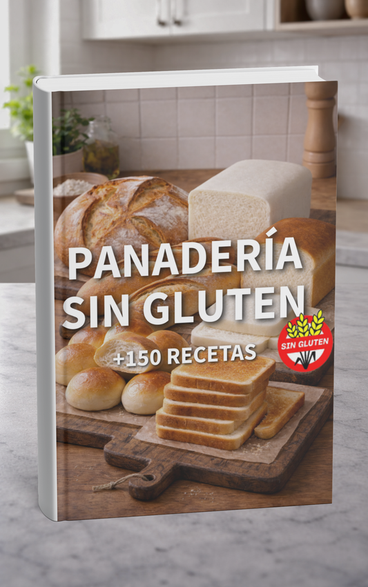 +150 Recetas Panadería SIN GLUTEN